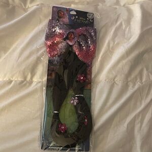 Disney Enchanted Pink and Black Sequin Hair Bow